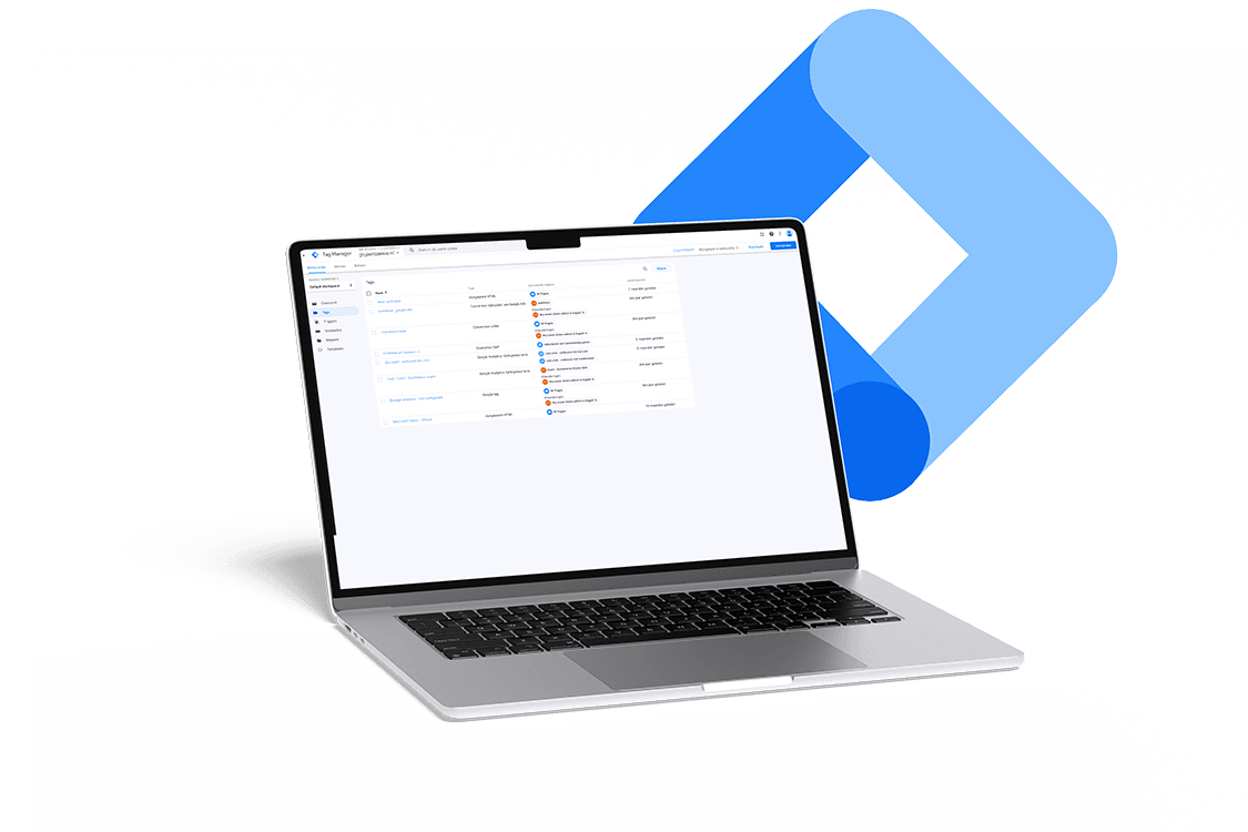 Google tag manager laten instellen